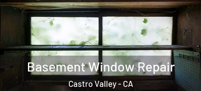  Basement Window Repair Castro Valley - CA