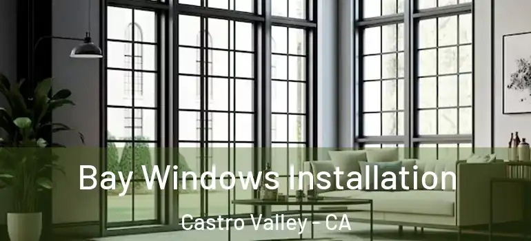 Bay Windows Installation Castro Valley - CA