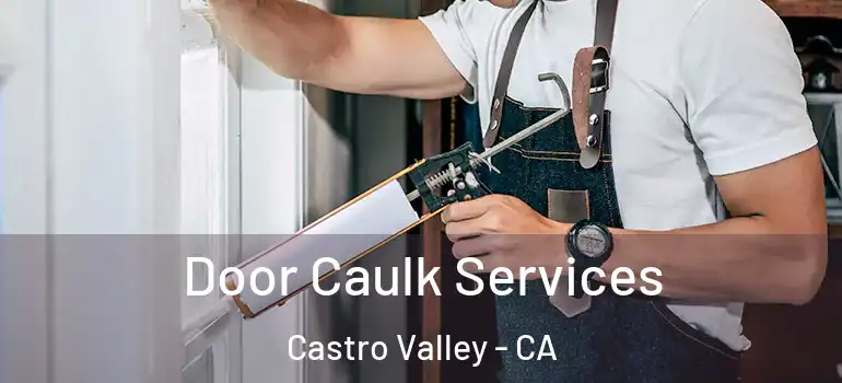  Door Caulk Services Castro Valley - CA