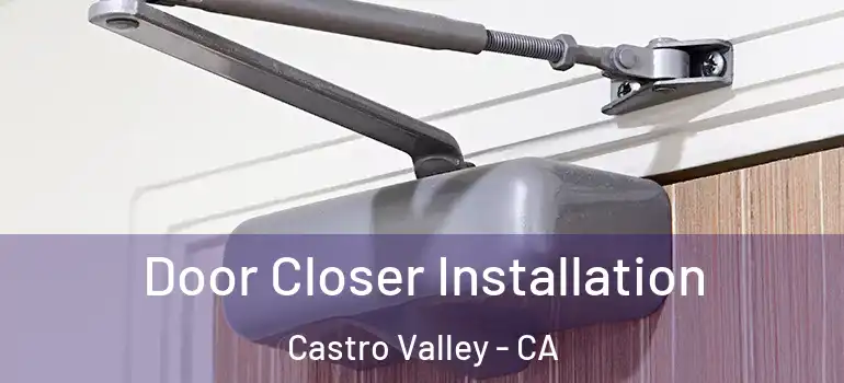  Door Closer Installation Castro Valley - CA