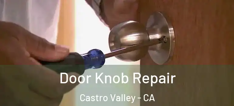  Door Knob Repair Castro Valley - CA