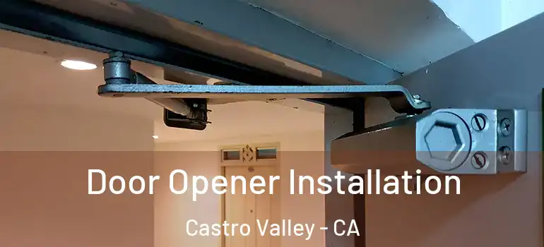  Door Opener Installation Castro Valley - CA