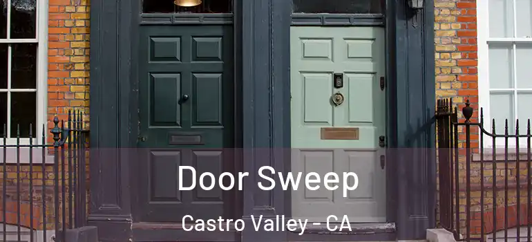  Door Sweep Castro Valley - CA