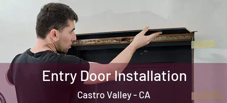  Entry Door Installation Castro Valley - CA