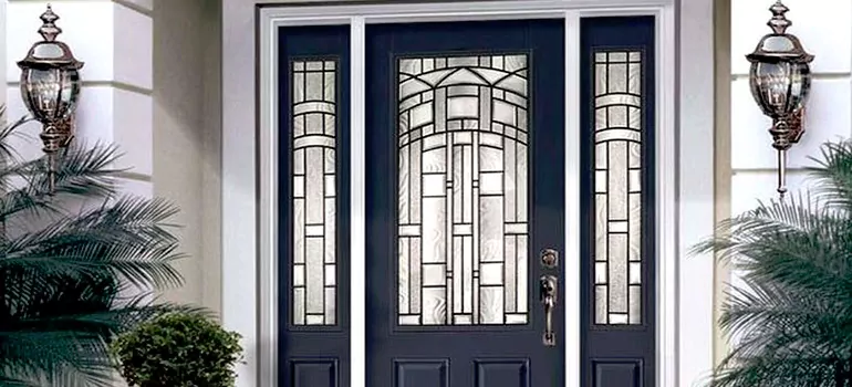 Stained Glass Door Panels in Castro Valley, CA