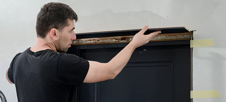 Wood Door Hole Repair in Castro Valley, CA
