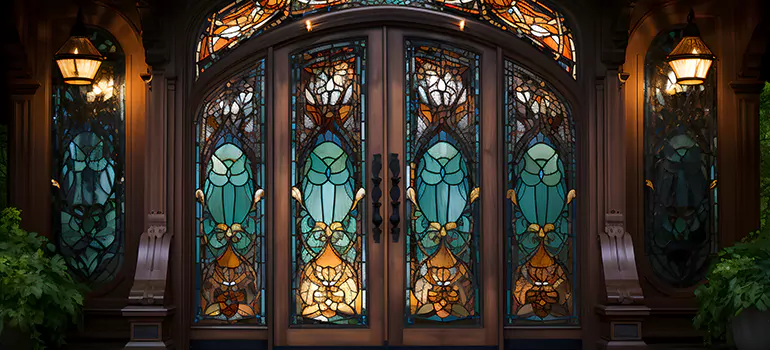 Wrought Iron Storm Door in Castro Valley, CA