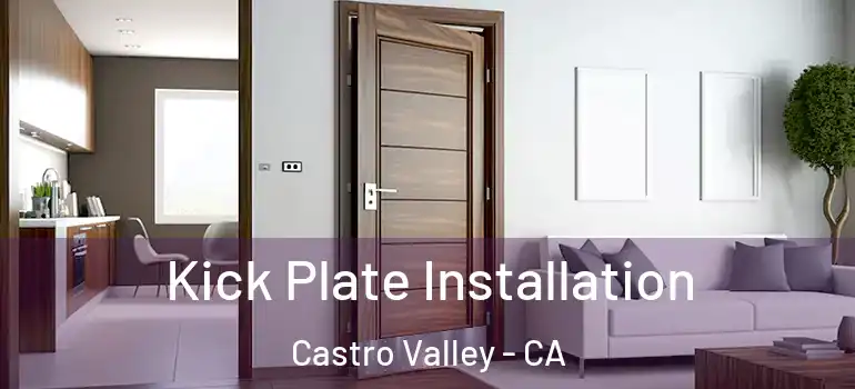  Kick Plate Installation Castro Valley - CA