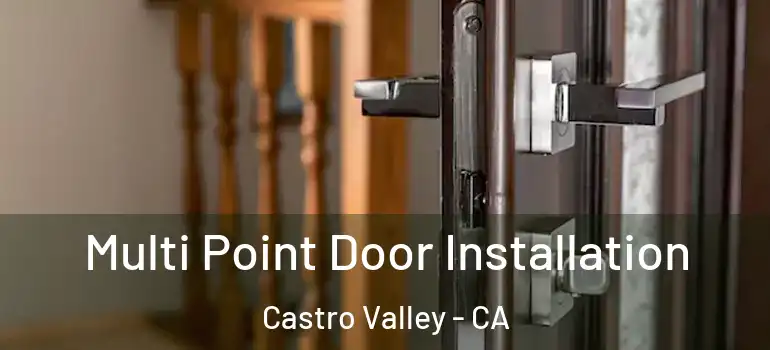  Multi Point Door Installation Castro Valley - CA