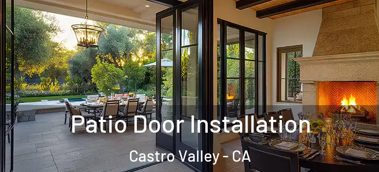  Patio Door Installation Castro Valley - CA
