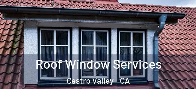  Roof Window Services Castro Valley - CA