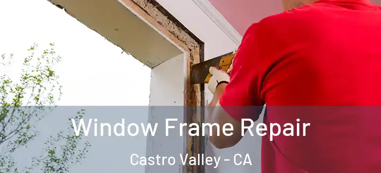  Window Frame Repair Castro Valley - CA