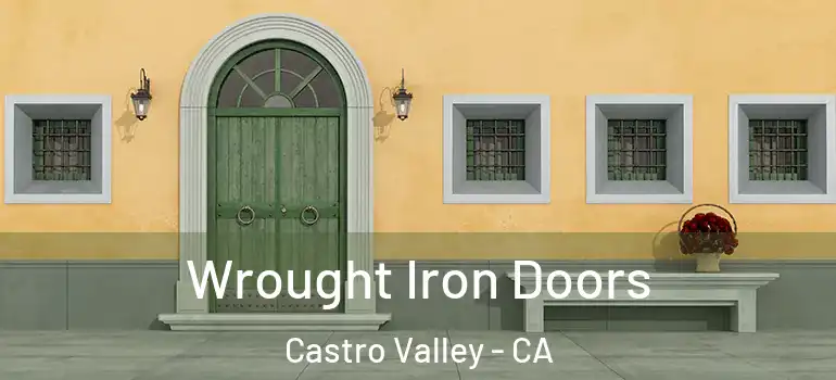  Wrought Iron Doors Castro Valley - CA